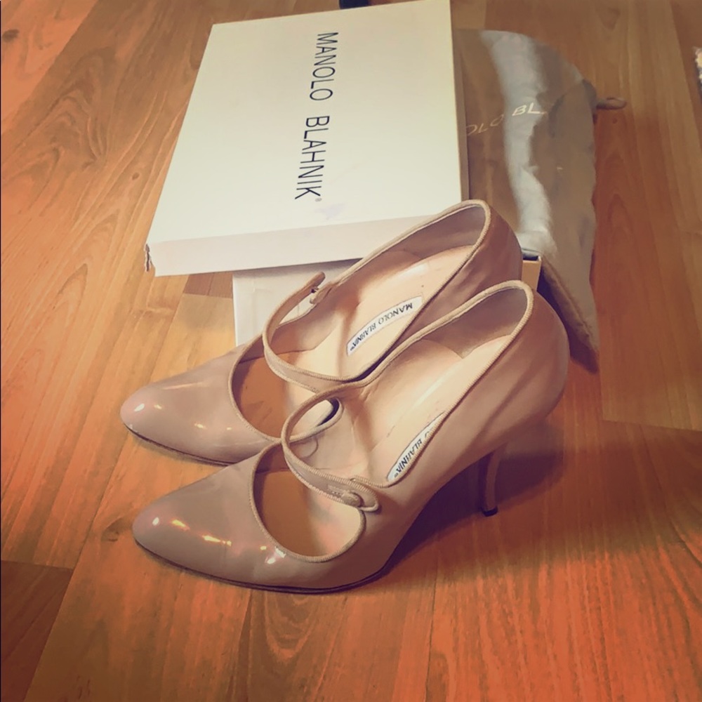 Manolo Blahnik Mary Janes